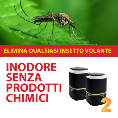 Eliminare zanzare e moscerini: Rimedio definitivo!